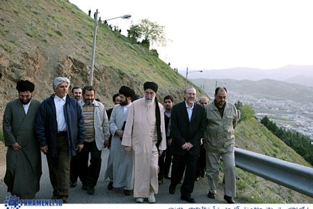 کوهنوردی رهبر معظم انقلاب