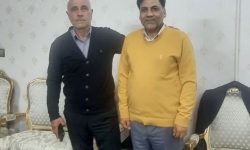 حضور مربی لیگ برتری سابق دردفتر پایگاه خبری ورزش وزندگی