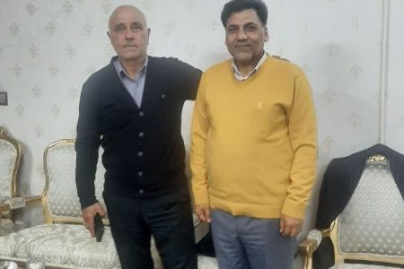 حضور مربی لیگ برتری سابق دردفتر پایگاه خبری ورزش وزندگی