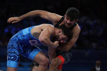 طوفان پدیده کشتی فرنگی ایران مقابل قهرمان المپیک