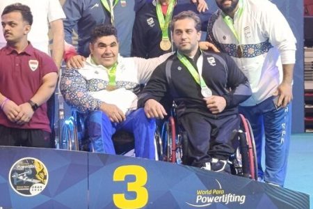 مدال حاصل کار نمایندگان پاراوزنه‌بردار ایران